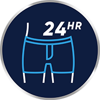 Verschoon je ondergoed minstens één keer per dag (of vaker als je zweet of sport).